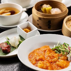 【セレクトランチ】前菜・点心・選べるメイン料理など全６品　3,300円(税込)
