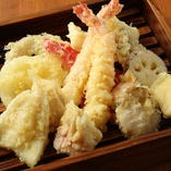 定番から変わり種まで、自慢の天ぷらをぜひ！