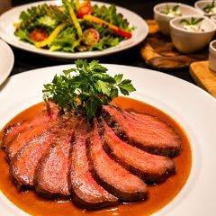 歓送迎会に最適！特選佐賀牛のローストビーフコース！