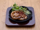 【野菜料理】蓮根ステーキ