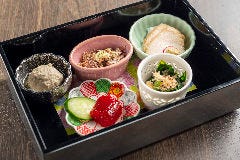 前菜五点盛り