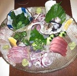 沖縄特産のシャコ貝入り　おまかせ盛り合わせ