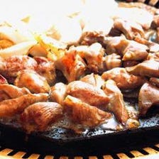 【おすすめ】鶏肉の桜島溶岩焼き