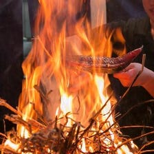 京都で希少！ 900度の炎で焼き上げる