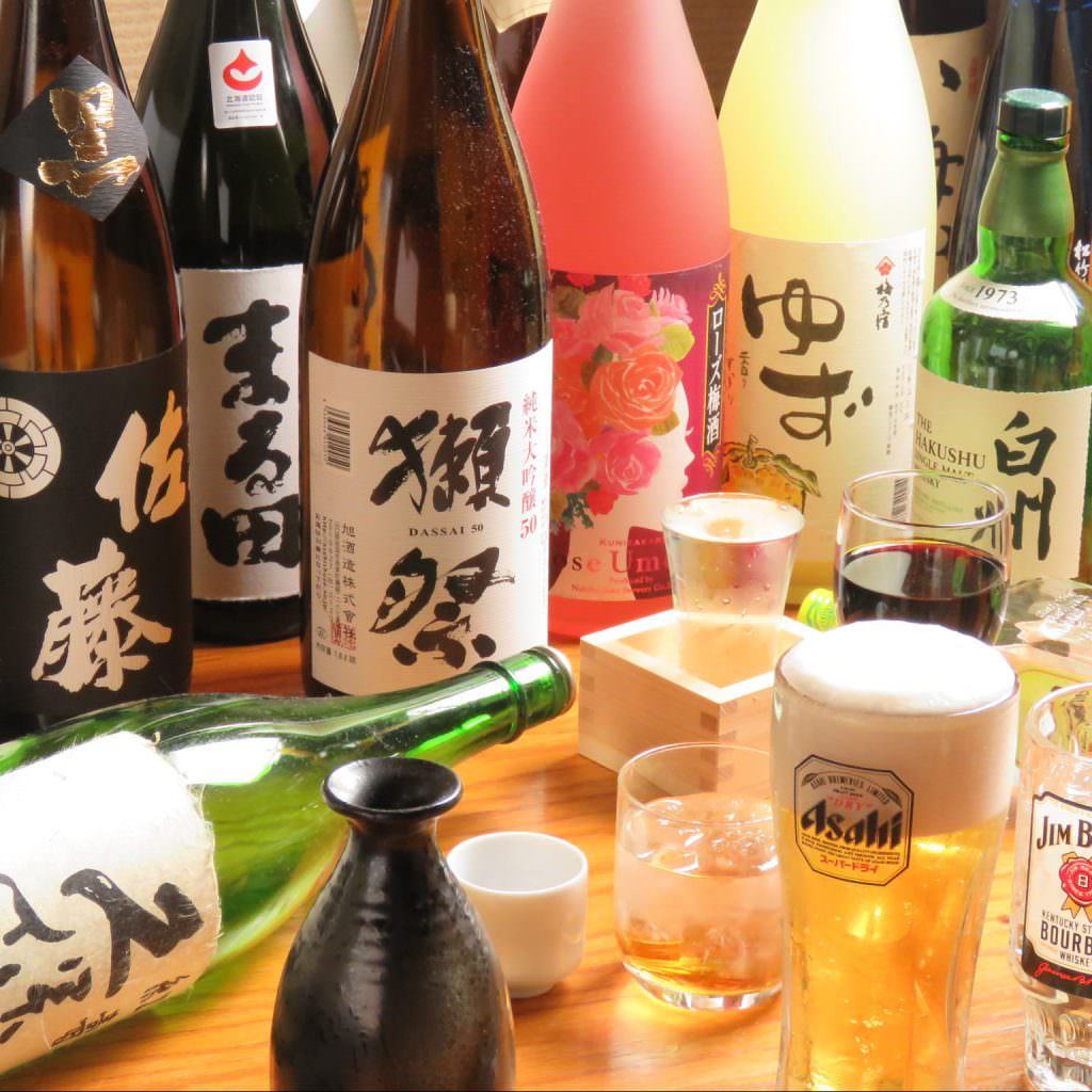 豊富な地酒・日本酒を大通駅近辺で味わう