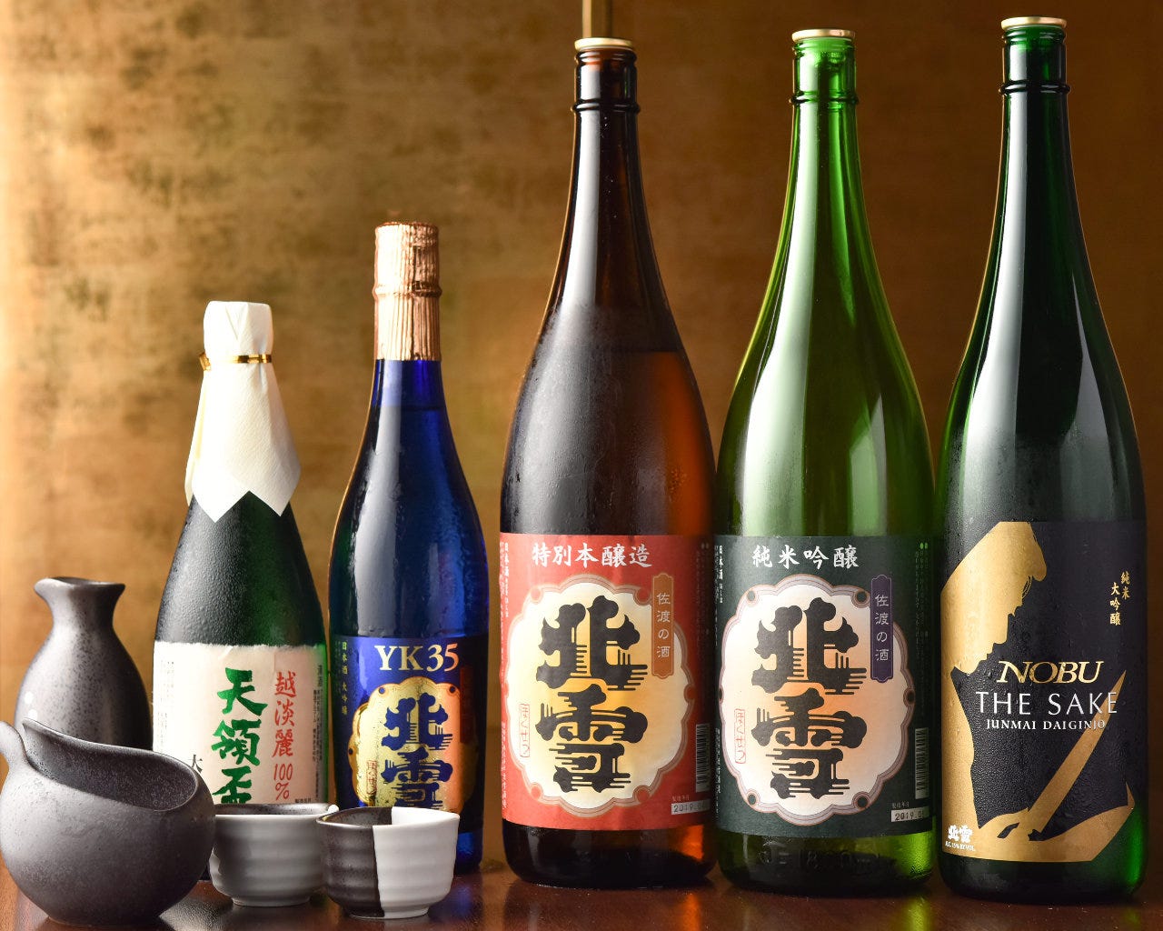 米どころ【新潟県】の日本酒を数多く仕入れています。
