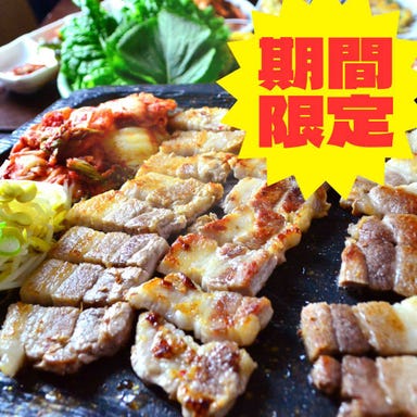 焼肉 サムギョプサル 韓国料理 李朝園 近鉄奈良駅前店_☆★学割★☆月～木曜＆日曜がおトク！サムギョプサルと韓国料理食べ放題が2,980円！