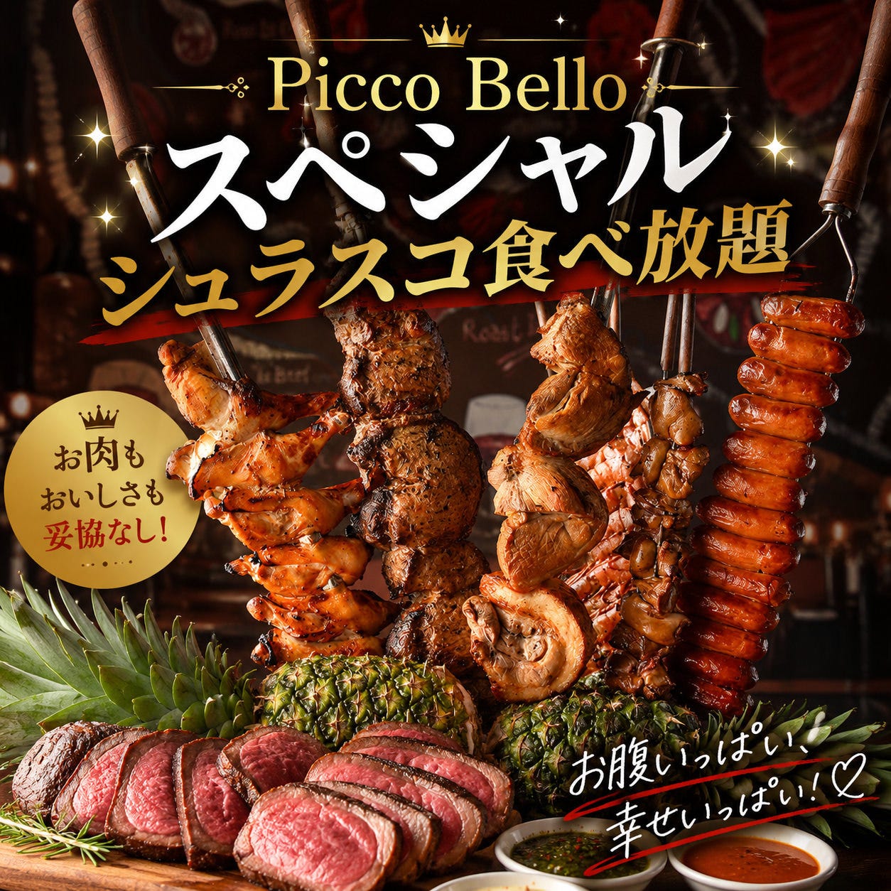 シュラスコ＆肉寿司 Picco Bello ‐ピッコベッロ‐ 三軒茶屋店（三軒茶屋
