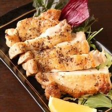 鳥取県大山の大山鶏使用の地鶏料理！