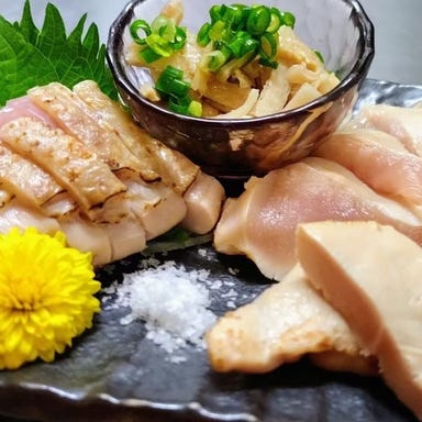 地酒ダイニング 縁や_軍鶏のタタキ