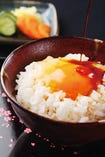 法隆寺醤油の卵かけ御飯