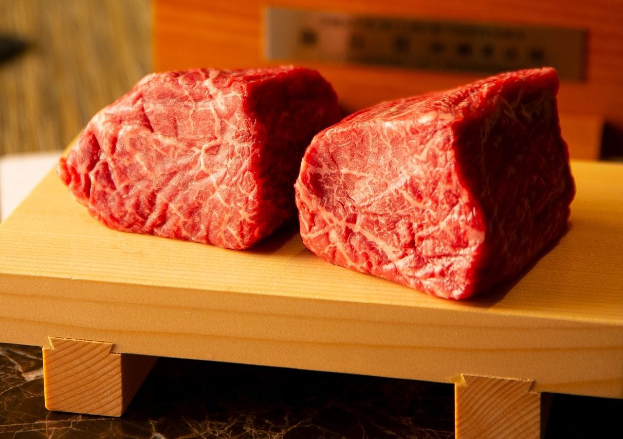 神戸牛 ステーキ Ishida 本店 兵庫県産 石田屋厳選牛コース モモ130g こちら秘書室