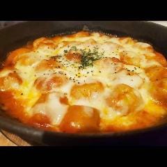ドリンク原価提供居酒屋 Aji菜（アジサイ）浜松_ナストマチーズニョッキのオーブン焼き