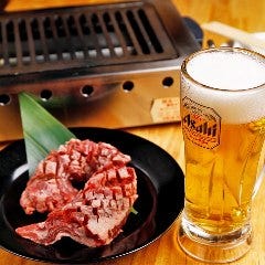 生ビールやハイボールをはじめ、お肉に合うドリンクが豊富