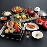 WEB伊勢海老とステーキのわいわい焼コース