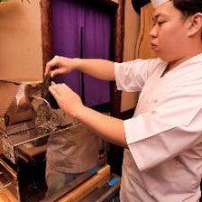 削りたての枕崎鰹を味わえる日本料理