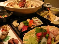 小田原直送の鮮魚 Japanese Dining 与八