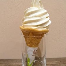 【美味♪】胡麻豆腐ソフトクリーム