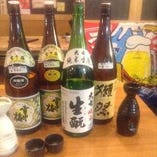 店主厳選の日本酒（30種類以上）