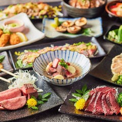 【個室居酒屋】 団欒 ～だんらん～ 仙台一番町店_当店人気◎お造り盛りやメインは特選牛肉のスタミナ焼き★【特選コース】2.5時間飲み放題 9品 4,500円