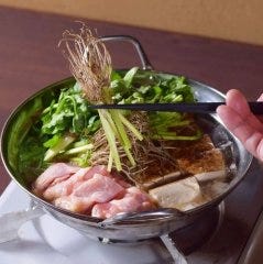 【個室居酒屋】 団欒 ～だんらん～ 仙台一番町店_金華サバや牡蠣、牛タンの炙り焼きにせり鍋【名物堪能コース】 3時間飲み放題 9品 5,000円