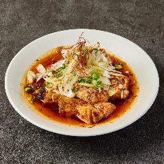 山椒香るこぼれ麻婆豆腐 【個室居酒屋】 団欒 ~だんらん~ 仙台一番町店_山椒香るこぼれ麻婆豆腐
