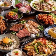 【個室居酒屋】 団欒 ～だんらん～ 仙台一番町店_金華鯖や笹かまに十和田焼きなどご当地食材満載★名物お試しコース 2時間飲み放題 8品 4,000円