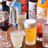 飲み放題のドリンク