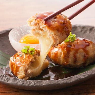 個室居酒屋くいもの屋わん 岡山駅前店_【当店人気第1位】手づくりとろ~りチーズつくね