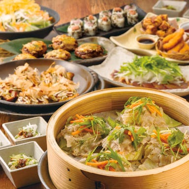 くいもの屋わん 高崎店_【夢コース】2時間飲み放題+三元豚の蒸しゃぶとわんの人気メニュー!~ご宴会や送別会・歓迎会・飲み会に~