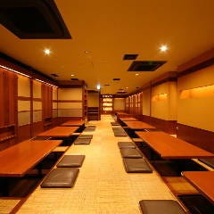 貸切大歓迎！最大180名様までご利用OKのお座敷掘りごたつ空間