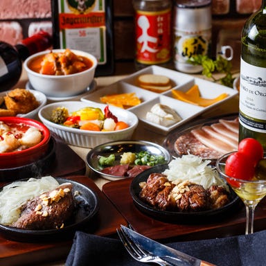 BEEF KITCHEN STANDアパホテル歌舞伎町店_【ビフキチプレミアム】(120分飲み放題付)コース料理7品+食べ放題