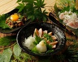 宮崎・千葉産の新鮮な鳥刺身料理