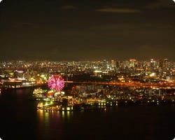 ビュッフェ　ボーリウの港 絵 ビュッフェ ボーリウの港