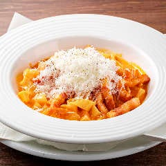 銀座ワイン食堂 パパミラノ サピアタワー店_濃厚・龍のたまごとベーコンのカルボナーラ