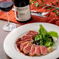 銀座ワイン食堂 パパミラノ サピアタワー店_名物！パパミラノ風牛カツレツ