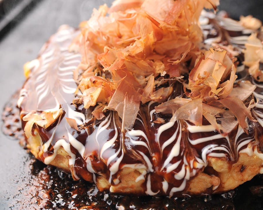 鉄板で焼かれた粉や 柏店のメニュー