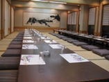 ２階にある大広間。
団体様での宴会・御会食に、是非。