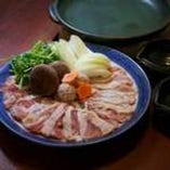 【松】軍鶏(しゃも)鍋、又は すき鍋コース(8品)
