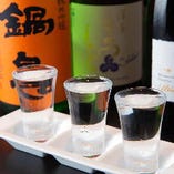 いろいろな日本酒を味わっていただきたいので半合（90ml）からご提供いたします。
