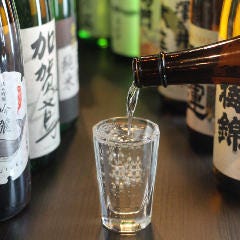 自慢の藁焼きはお酒との相性も抜群！豊富にご用意しています☆