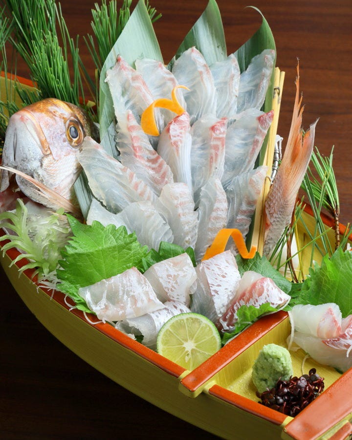 魚処 さかづき 七輪焼と魚専門料理