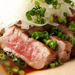 必ず食べて頂きたいのがコレ！ ラムのたたきポン酢和え