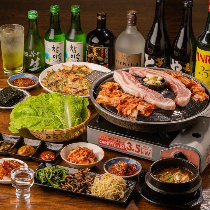 韓国満喫コース 韓さらん人気メニューが勢揃い 料理8品 5500円 税込 料理のみ の詳細 韓 さらん 三条市 燕三条 加茂 韓国料理その他 ぐるなび