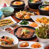 本場韓国 天神 サムギョプサル 女子会 Korean Restaurant 210 コースの画像