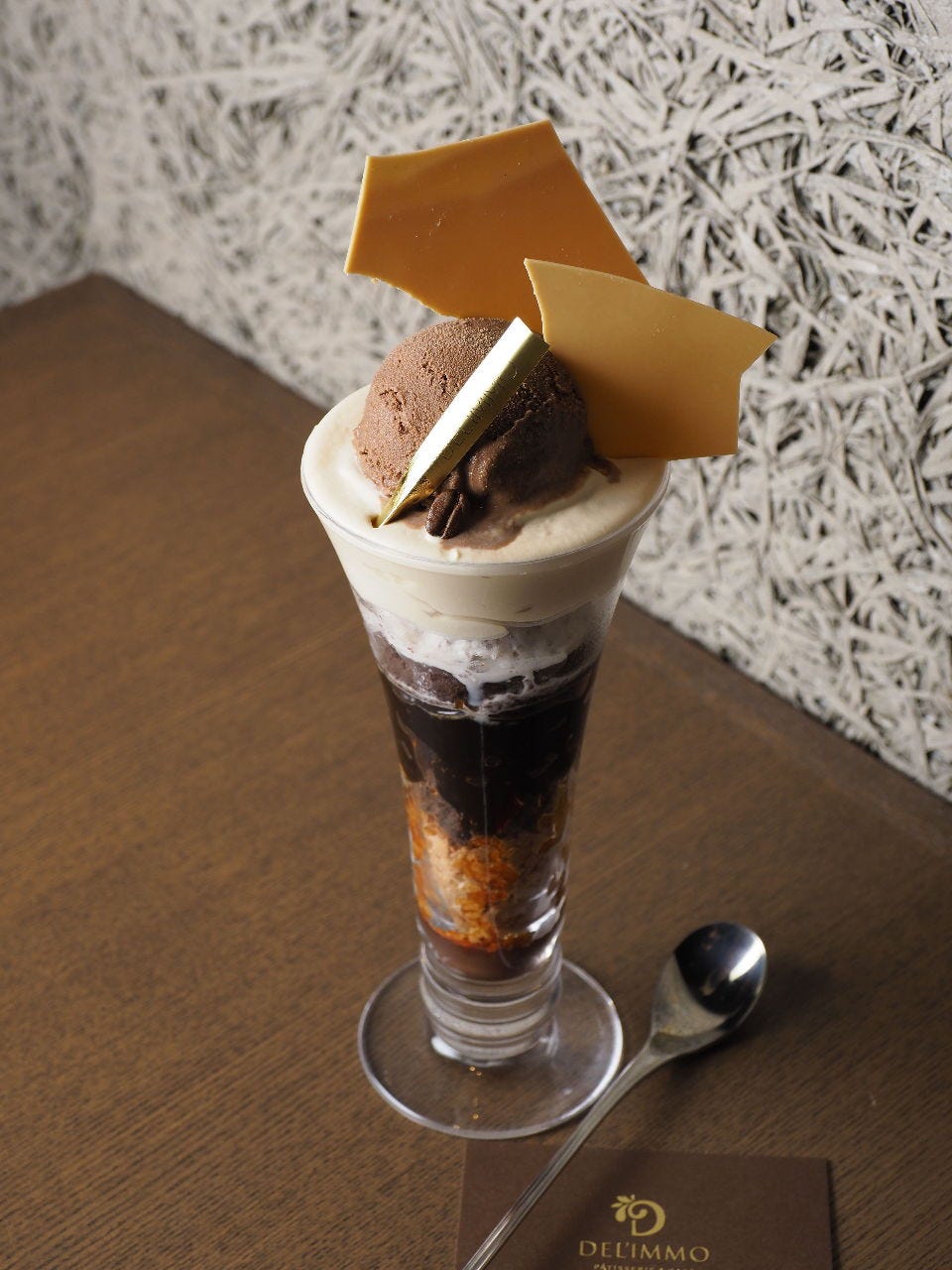 パティスリーショコラ バー デリーモ 目白店のパフェブロンドデリーモ ショコラとカフェ