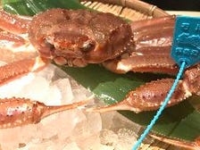 金沢に来たらやっぱり食べたいッ！加能ガニ！（予約制）