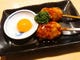 日本三大地鶏の比内地鶏のつくね串焼き
