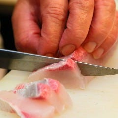 すし処 錦_はまち 造り