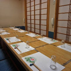 すし処 錦_2階には掘りごたつ個室を完備。